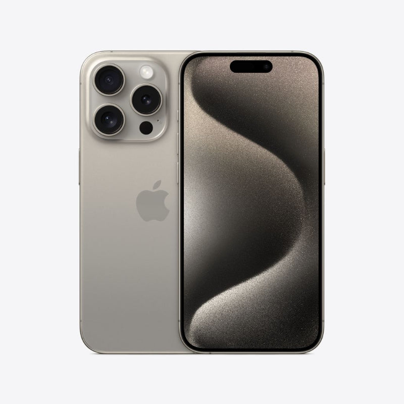iPhone 15 Pro – 6.1" Titanium Build, A17 Pro Chip, USB-C, ProMotion Display