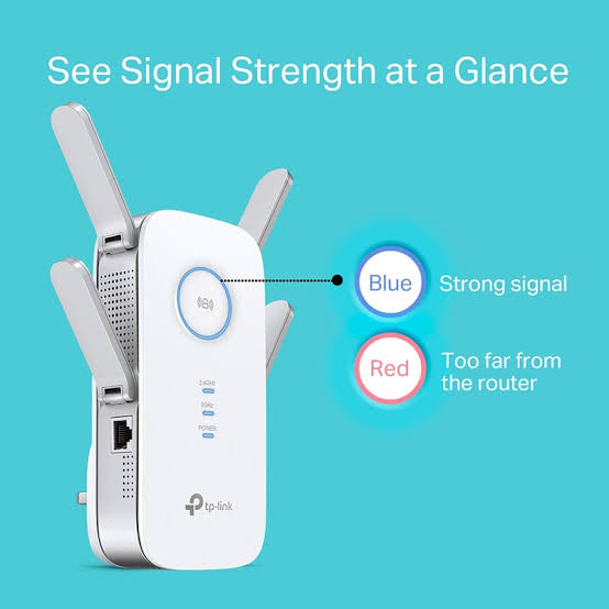 TP-Link WiFi Range Extender RE650 packaging and accessories - buy online Kenya