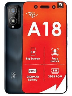 itel A18 5.0-inch compact display with 32 GB ROM