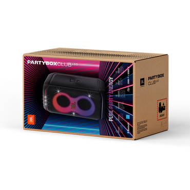 JBL PartyBox Club 120 portable party speaker front view