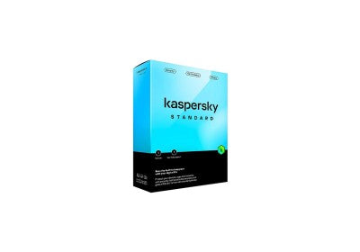 Blue Standard Kaspersky Antivirus with shield icon overlay