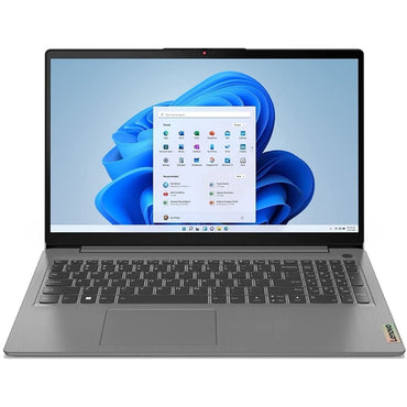 Lenovo IdeaPad Flex 5 laptop with a silver aluminum body, onyx black screen bezels, and located in a Kenya store.