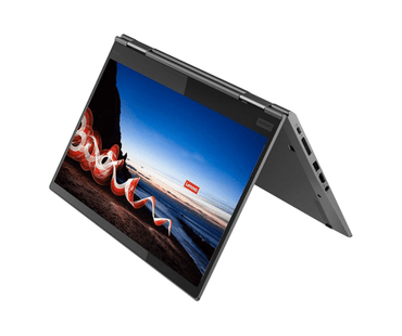 Lenovo ThinkPad X1 Yoga 14-inch convertible in laptop mode
