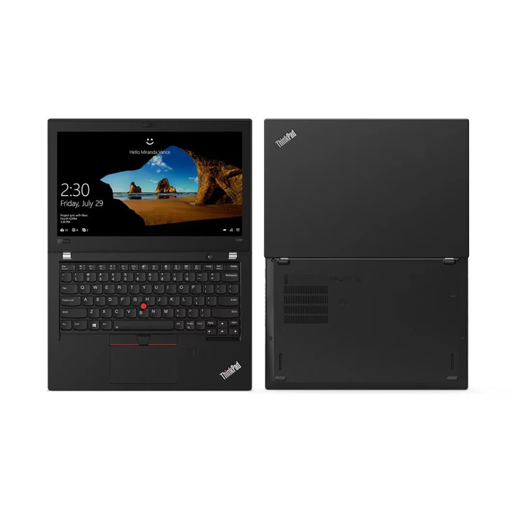 Lenovo X280 12.5 inch ultrabook flat design