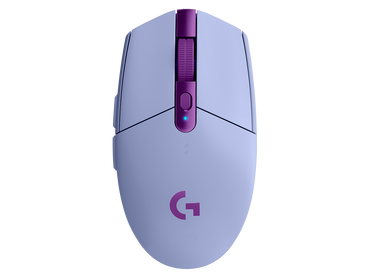 Logitech G305 LIGHTSPEED wireless mouse blue top view