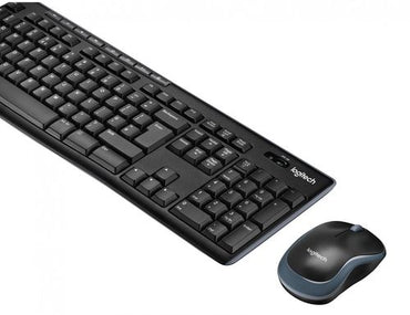 Logitech MK270 wireless keyboard and mouse top view