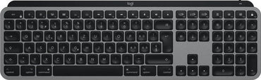 Logitech MX Keys S backlit Bluetooth keyboard top view