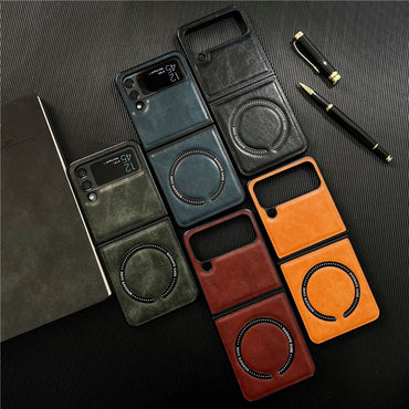 Leather MagSafe Covers for iPhones, Samsung, Huawei,Realme, Tecno, Redmi,Infinix, Oppo.