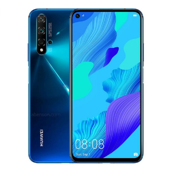 Huawei Nova 5T - Dual SIM - 8GB + 128GB - 4G - 3750 mAh,32 MP Camera - Blue
