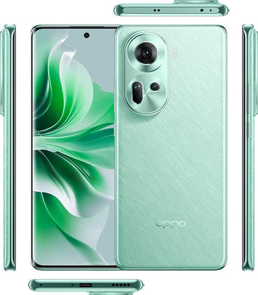 Oppo Reno 11 120Hz AMOLED display close-up
