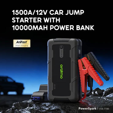 Portable Oraimo Car Battery Booster and Emergency Jump Starter