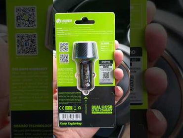 Oraimo OCC-21DML Highway Car Charger With 2-In-1 Lightning & Micro USB Cable