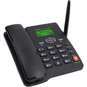 Professional office phone in use