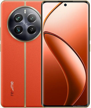 Realme 12 Pro curved AMOLED showcasing both front and back of the phone.