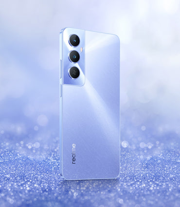 Realme C65 50MP AI camera closeup