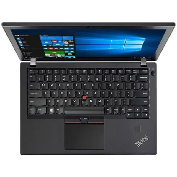 Closeup of Refurbished Lenovo X270 Core i5-6th & 7th Gen 8GB RAM + 256GB SSD 12.5" Display keyboard and precision touchpad