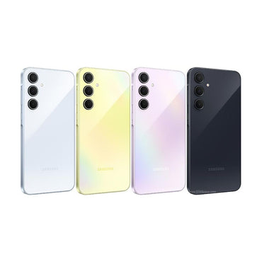 Four Different Coloured Galaxy 55 50MP OIS camera module