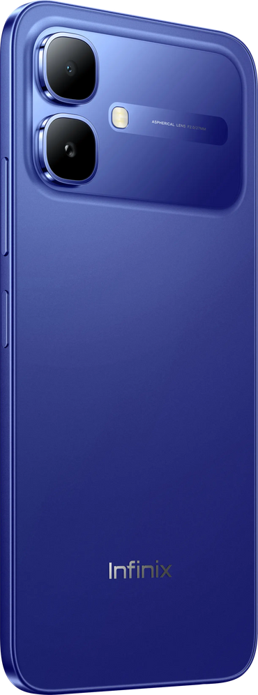 Infinix Smart 20 in Cloudline Blue, official back showing the 8MP camera module