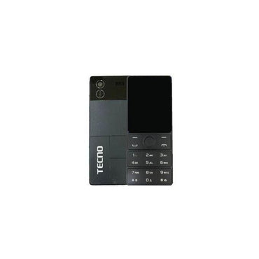 TECNO T315 feature phone displayed from two angles, front and side, highlighting its 2.4 inch screen, dual SIM slots.