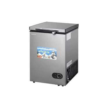 Vision Plus 150L chest freezer with castor wheels