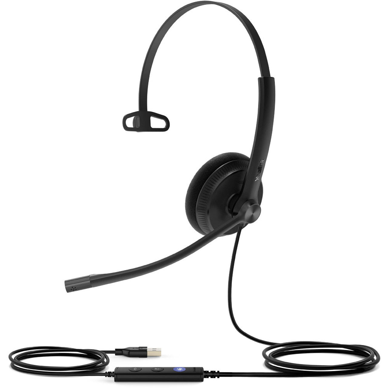 Yealink UH34 Lite Mono Teams – Ultra-Light Foam‑Cushion USB Headset (Single‑Ear)