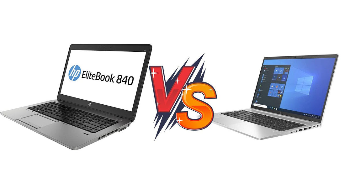 Detailed comparison of HP Pavilion and EliteBook models highlighting build and features