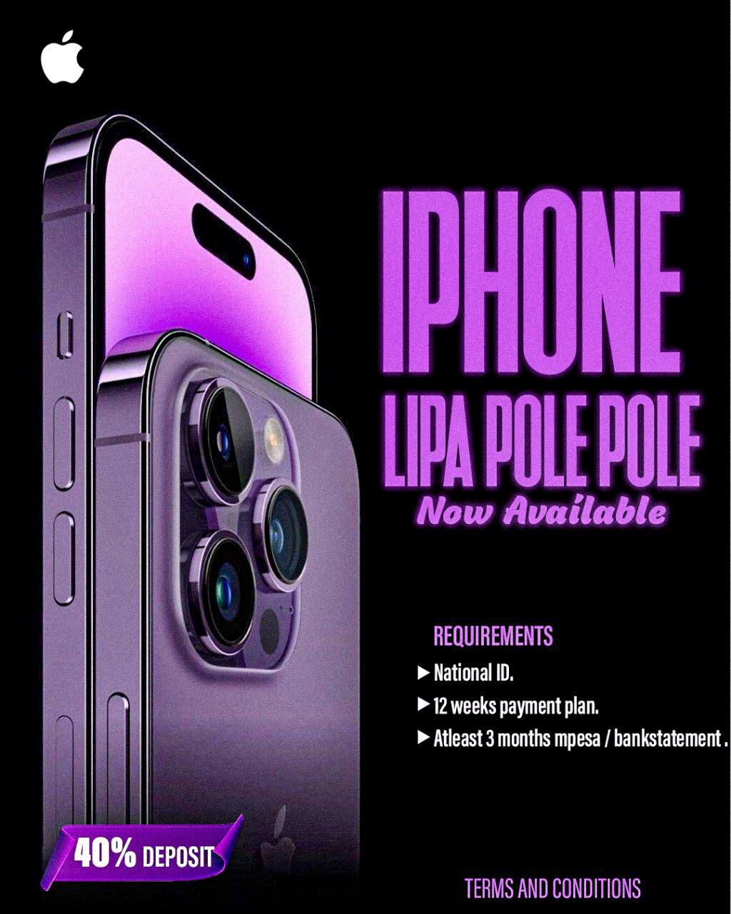 iPhone Lipa Pole Pole