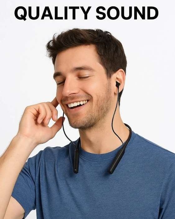 Bluetooth Neckband Earphones