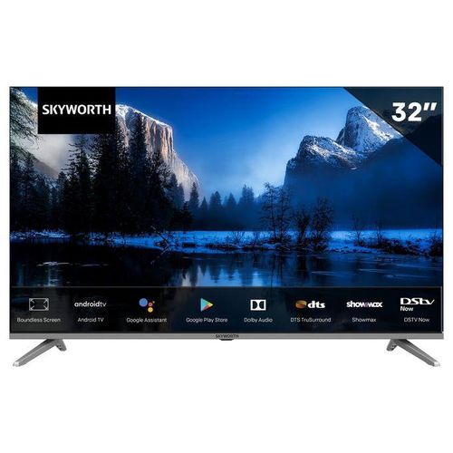 Skyworth 32E57, 32-inches | Full HD | Frameless | Smart Google TV| Blac (1 Year Warranty)- Price In Kenya. in Kenya | Zentech