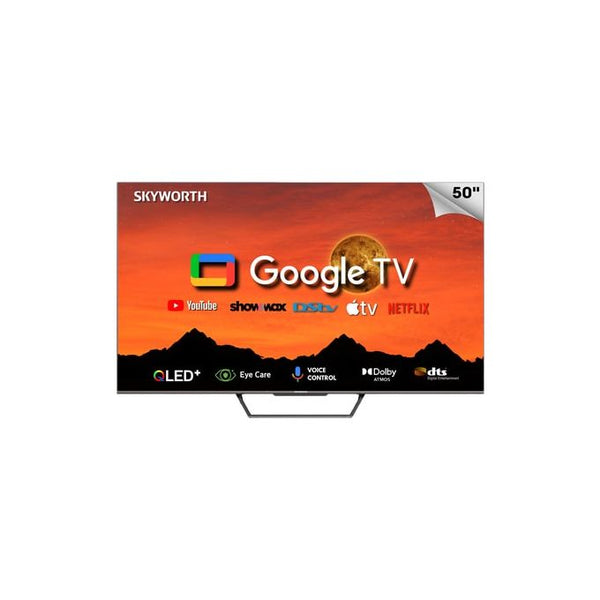 Skyworth 50SUE9500 |50-inches | 4K QLED 2022 | Frameless Smart Android TV | Black (1Year warranty)- Price in Kenya. in