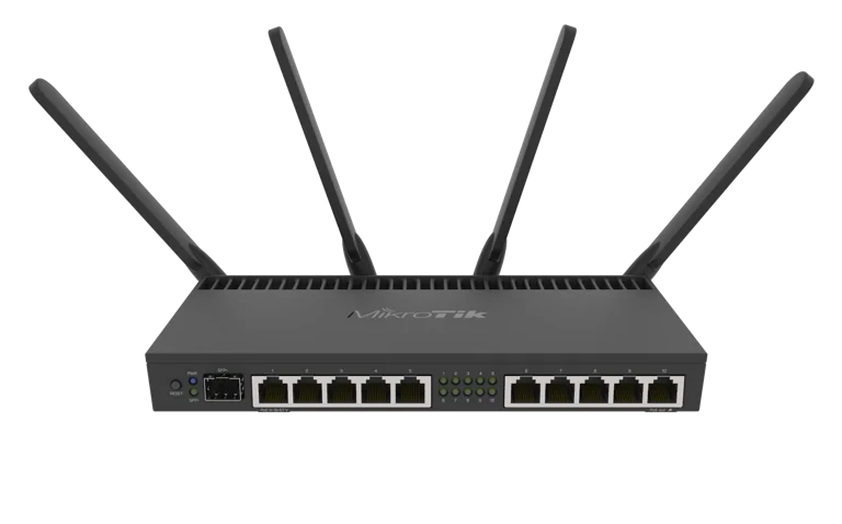 Mikrotik Router RB40111GS+5HACQ2HND-IN packaging and accessories - buy online Kenya