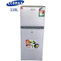Ecomax double door fridge 118L compact refrigerator Kenya