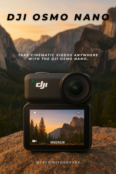 DJI Osmo Nano 128GB handheld vlogging camera