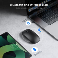 Wireless  Rechargeable Mouse For Laptops and Pcs-price in Kenya.