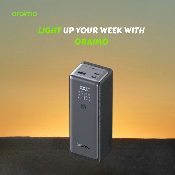 Oraimo PowerJet 130 Power Bank for Laptops and Phones Output 130W. in Kenya | Zentech