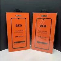 Durable tempered glass screen protector with full-screen coverage