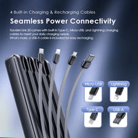 Oraimo Traveler Link 20 12W Fast Charging 20000mAh Power Bank for Smartphones and Tablets