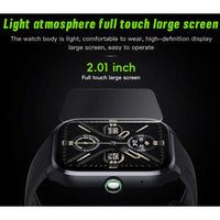Oraimo Watch 5 Lite Smartwatch Smartwatch (OSW-804) Screen 2.01'' Android Smartwatch Health Tracker