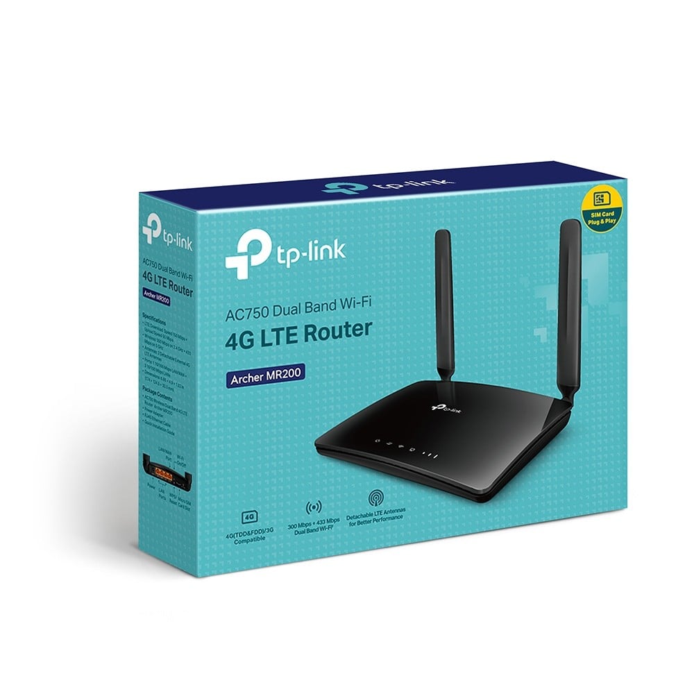 TP-Link 4G LTE Router MR200 - genuine TP-Link product photo Kenya
