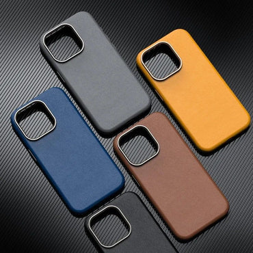 Leather MagSafe Covers for iPhones, Samsung, Huawei,Realme, Tecno, Redmi,Infinix, Oppo. in Kenya | Zentech