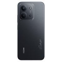Side view of Redmi 15C showing slim profile and battery size