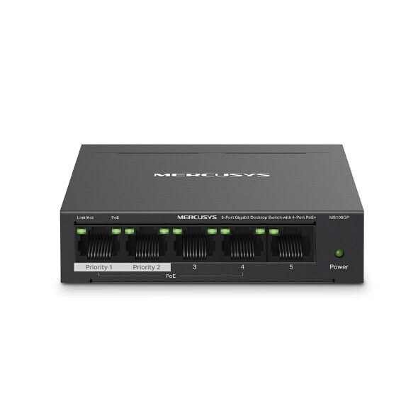 Mercusys 5-Port PoE Switch MS110P - genuine Mercusys product photo Kenya