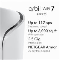 Netgear Orbi WiFi 7 Mesh RBE773 packaging and accessories - buy online Kenya