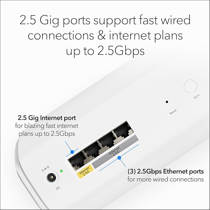 Netgear Orbi WiFi 7 Mesh RBE773 packaging and accessories - buy online Kenya