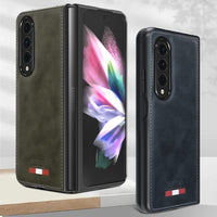 Leather Vintage Case for Samsung Galaxy Z Fold 3, 4, 5, 6