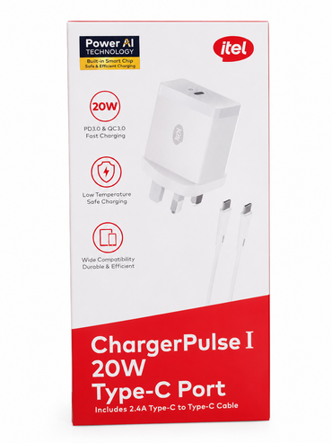 Itel Pulse 1 20W Charger - genuine Itel product photo Kenya