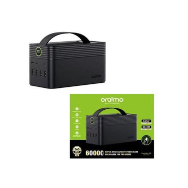 Oraimo PowerBox 600 (OPB-P600Q-U97S) – Super High-Capacity 60,000mAh Power Bank With 18W Fast Charger