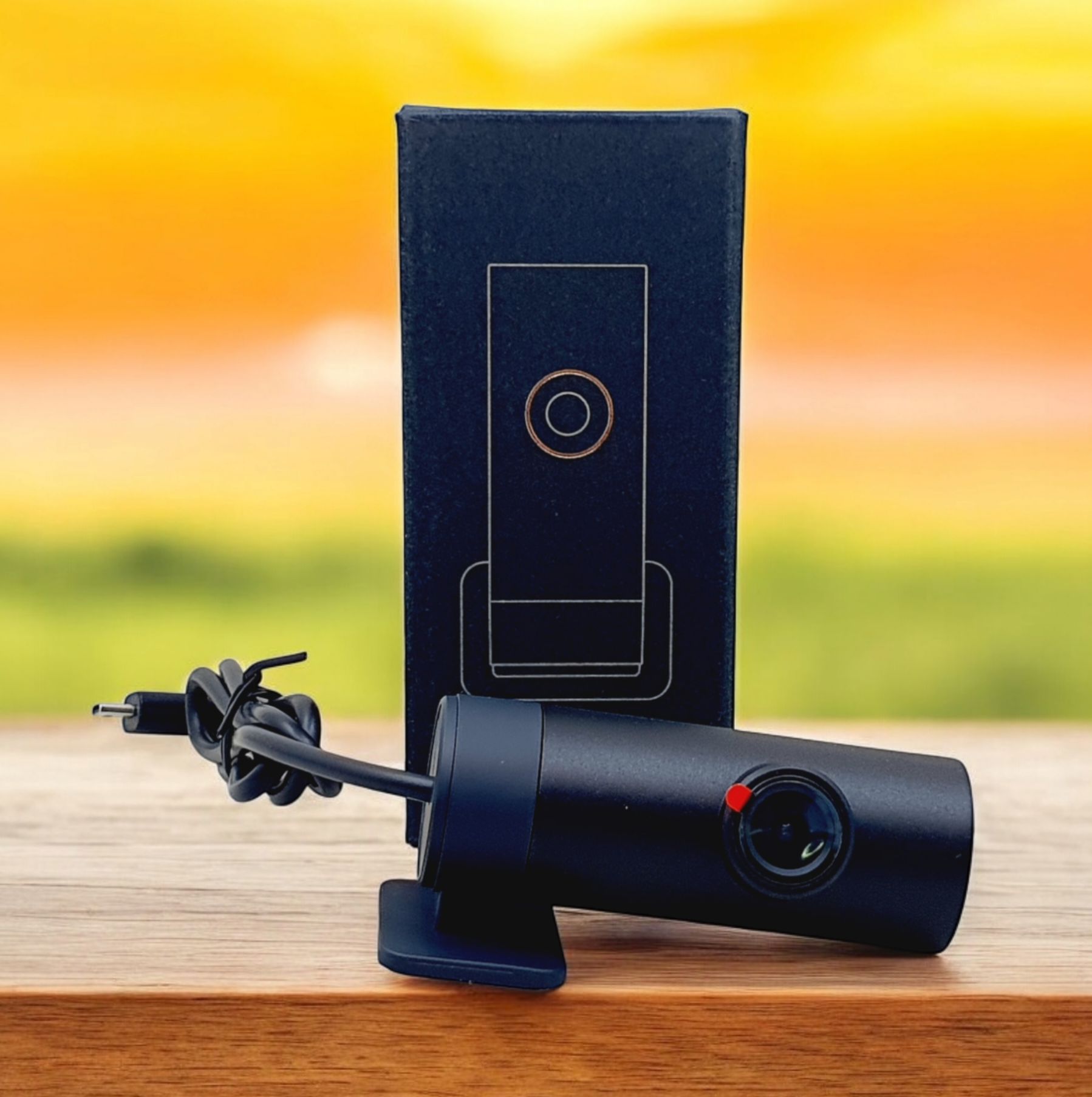 70Mai Interior Dash Cam with infrared night vision active