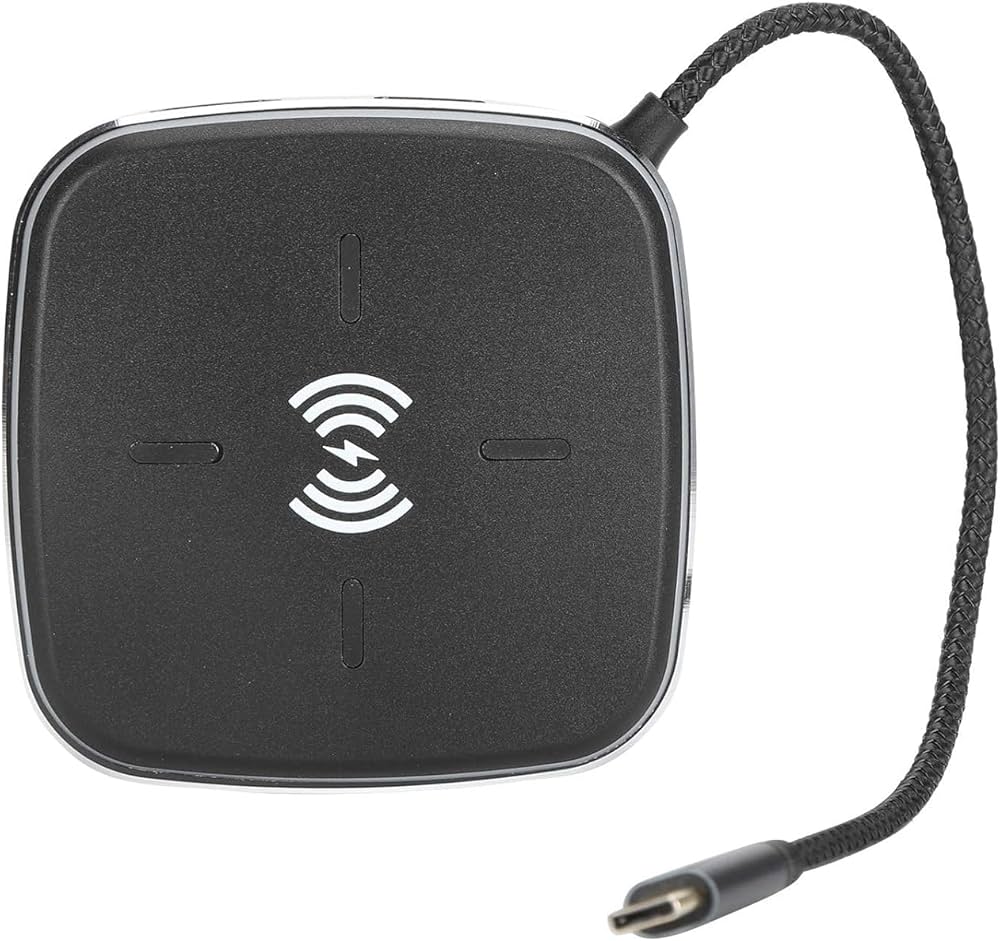 Infobit USB Type-C Hub 9-in-1 with Wireless Charging - genuine Infobit product photo Kenya