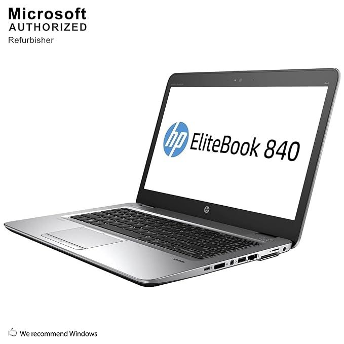 HP EliteBook 840 G4 – Core i5/i7 7th Gen, 8GB RAM + 256GB SSD, 14" Display (Touch & Non-Touch)